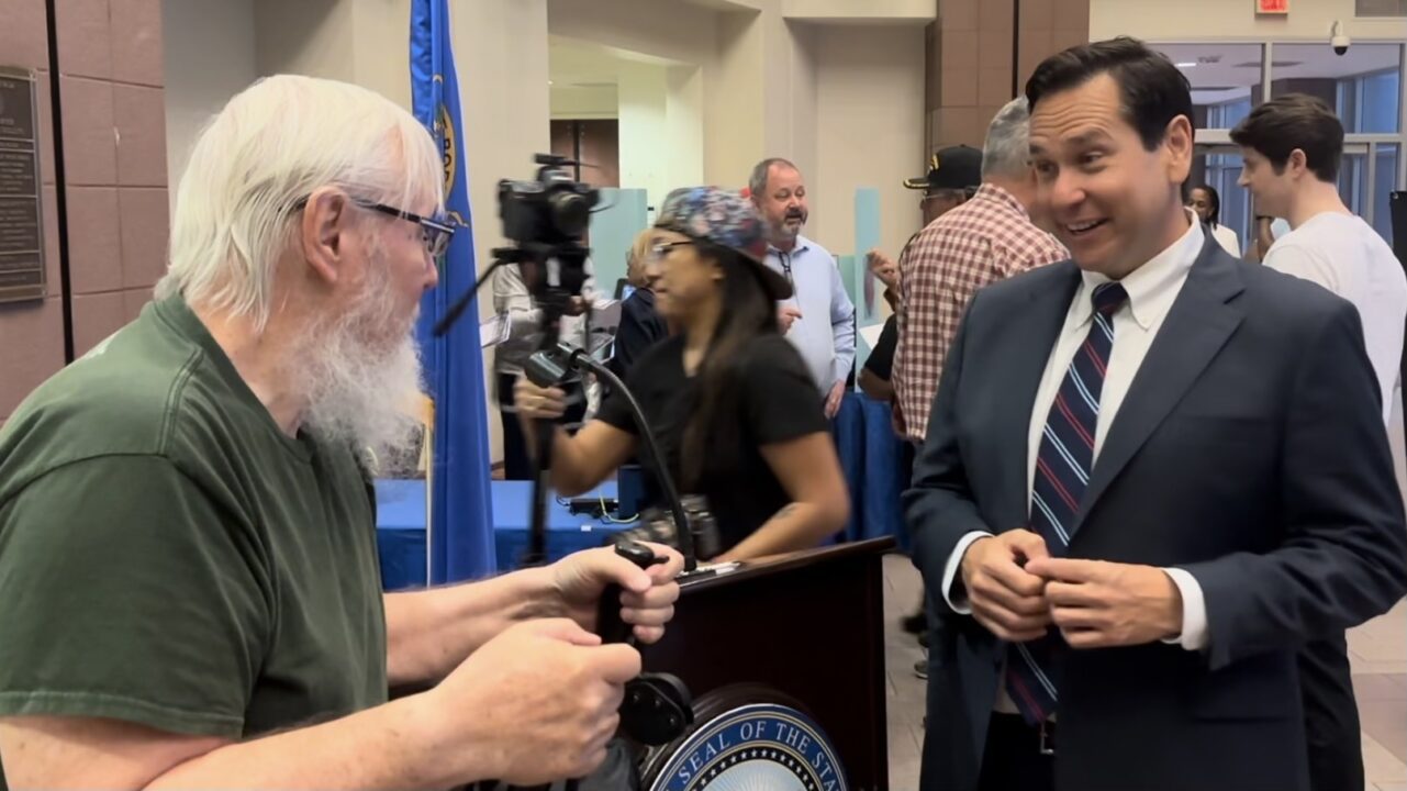 Nevada Secretary of State teams up with veterans to keep elections safe