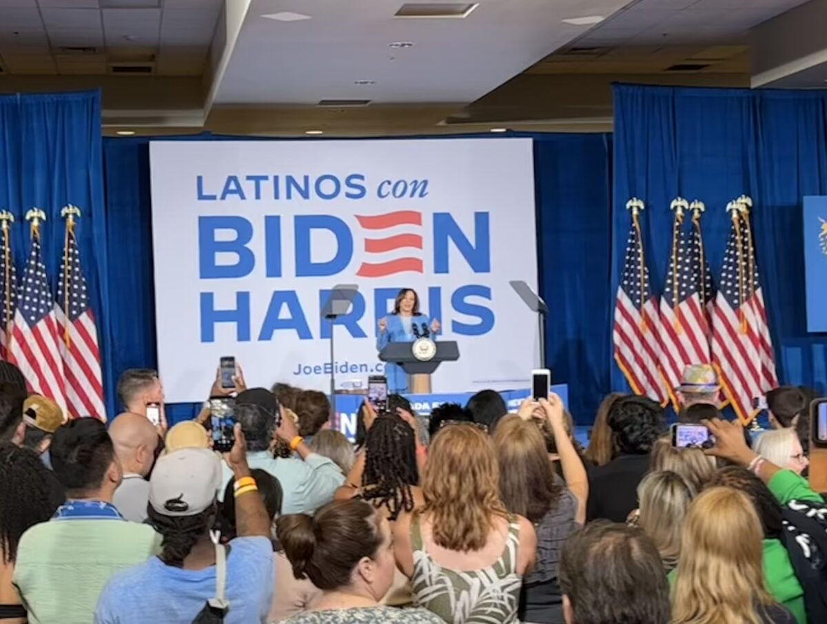 VP Kamala Harris in Las Vegas: ‘This race will be decided by you’