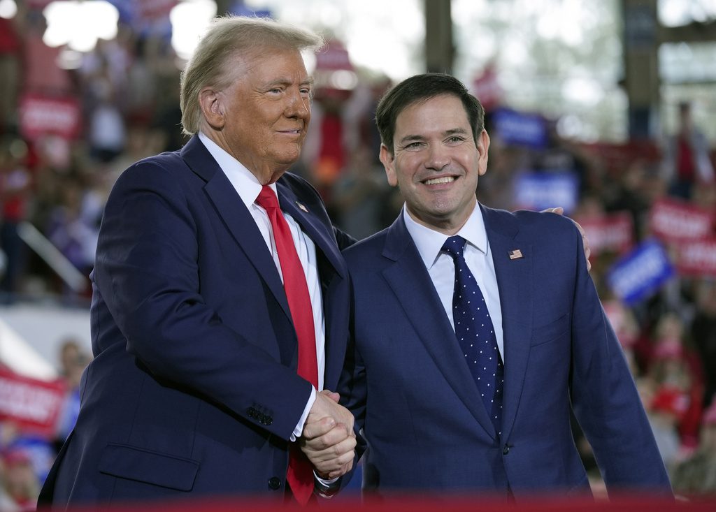 Trump has announced that Susie Wiles will serve as his chief of staff, has nominated Marco Rubio as his secretary of state, and has chosen Kristi Noem to serve as secretary of the Department of Homeland Security. (AP Photo/Evan Vucci, File)