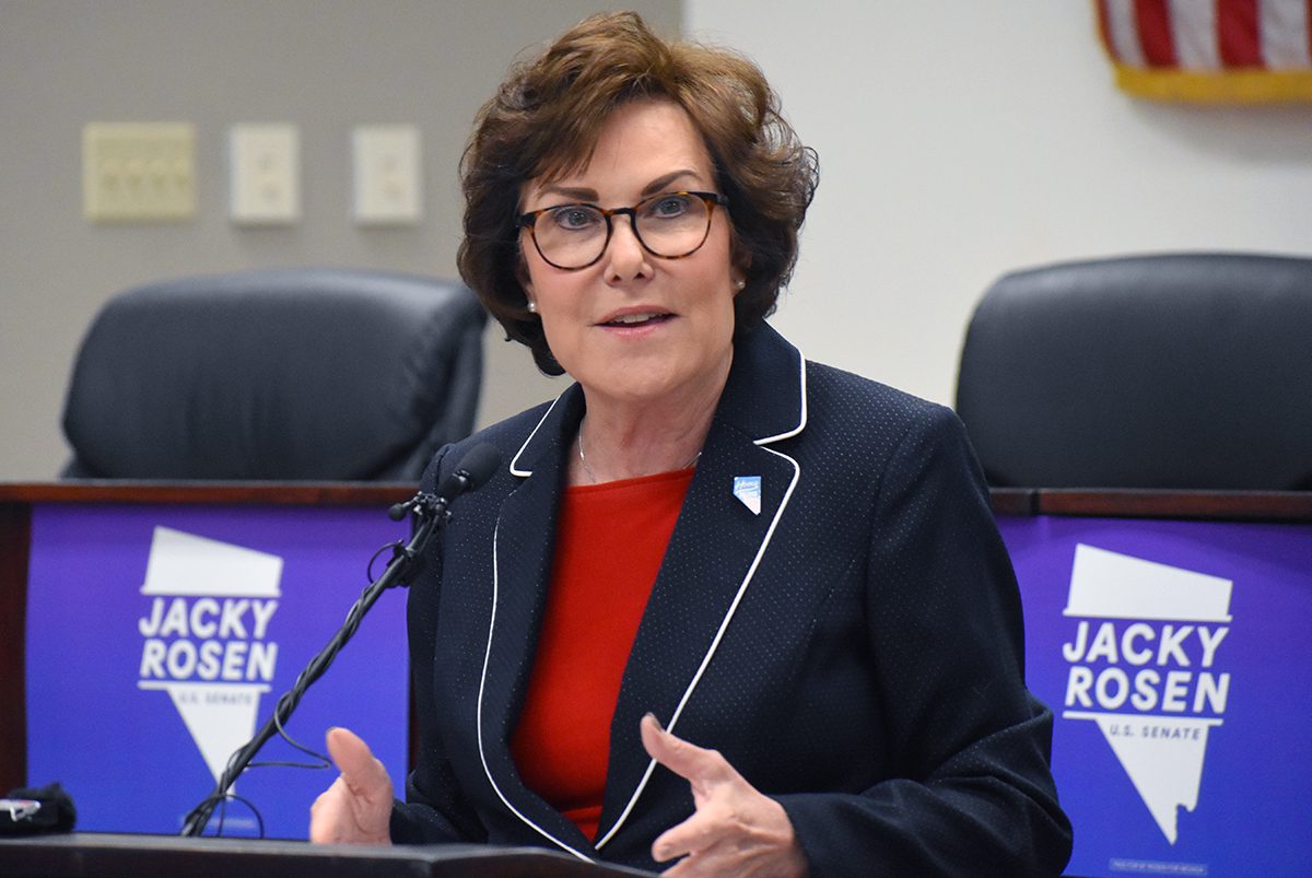 “¡Gracias Nevada! Me siento honrada y agradecida de continuar sirviendo como su senadora federal”: Jacky Rosen