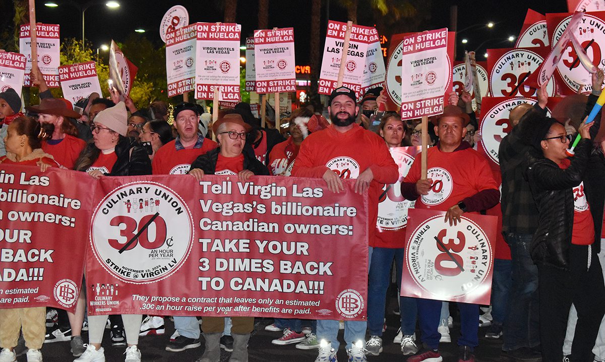 La Unión Culinaria Local 226 y Virgin Hotels Las Vegas llegaron a un acuerdo para poner fin a huelga