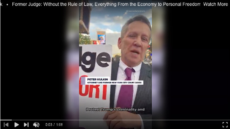 Former Judge: Without the Rule of Law, Everything From the Economy to Personal Freedoms is at Risk