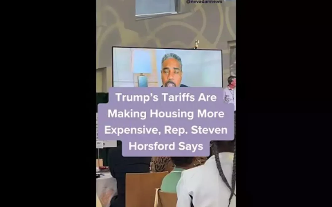 Trump’s Tariffs Are Making Housing More Expensive, Rep. Steven Horsford Says
